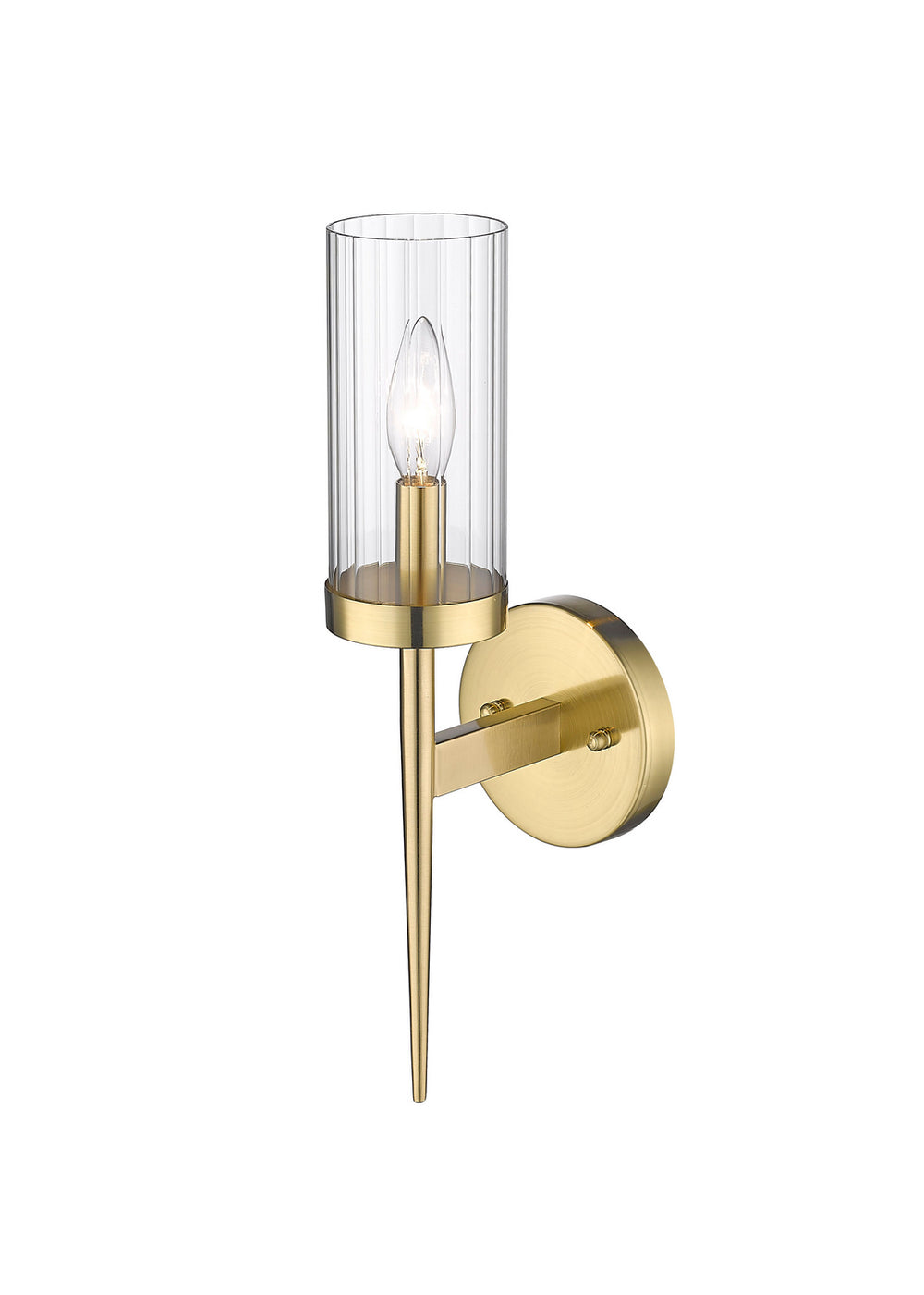 Bethel International Canada - One Light Wall Sconce - Gold- Union Lighting Luminaires Decor
