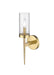 Bethel International Canada - One Light Wall Sconce - Gold- Union Lighting Luminaires Decor