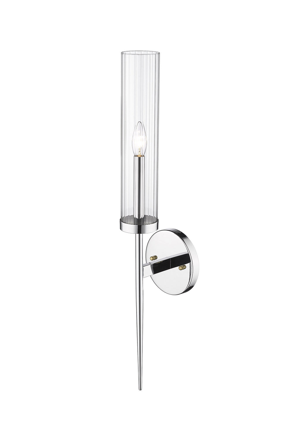 Bethel International Canada - One Light Wall Sconce - Chrome- Union Lighting Luminaires Decor