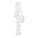 Troy Lighting Canada - One Light Wall Sconce - Ellios - Gesso White- Union Lighting Luminaires Decor