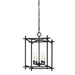 Troy Lighting Canada - Four Light Lantern - Huck - Black Iron- Union Lighting Luminaires Decor