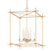 Troy Lighting Canada - Eight Light Lantern - Huck - Vintage Gold Leaf- Union Lighting Luminaires Decor