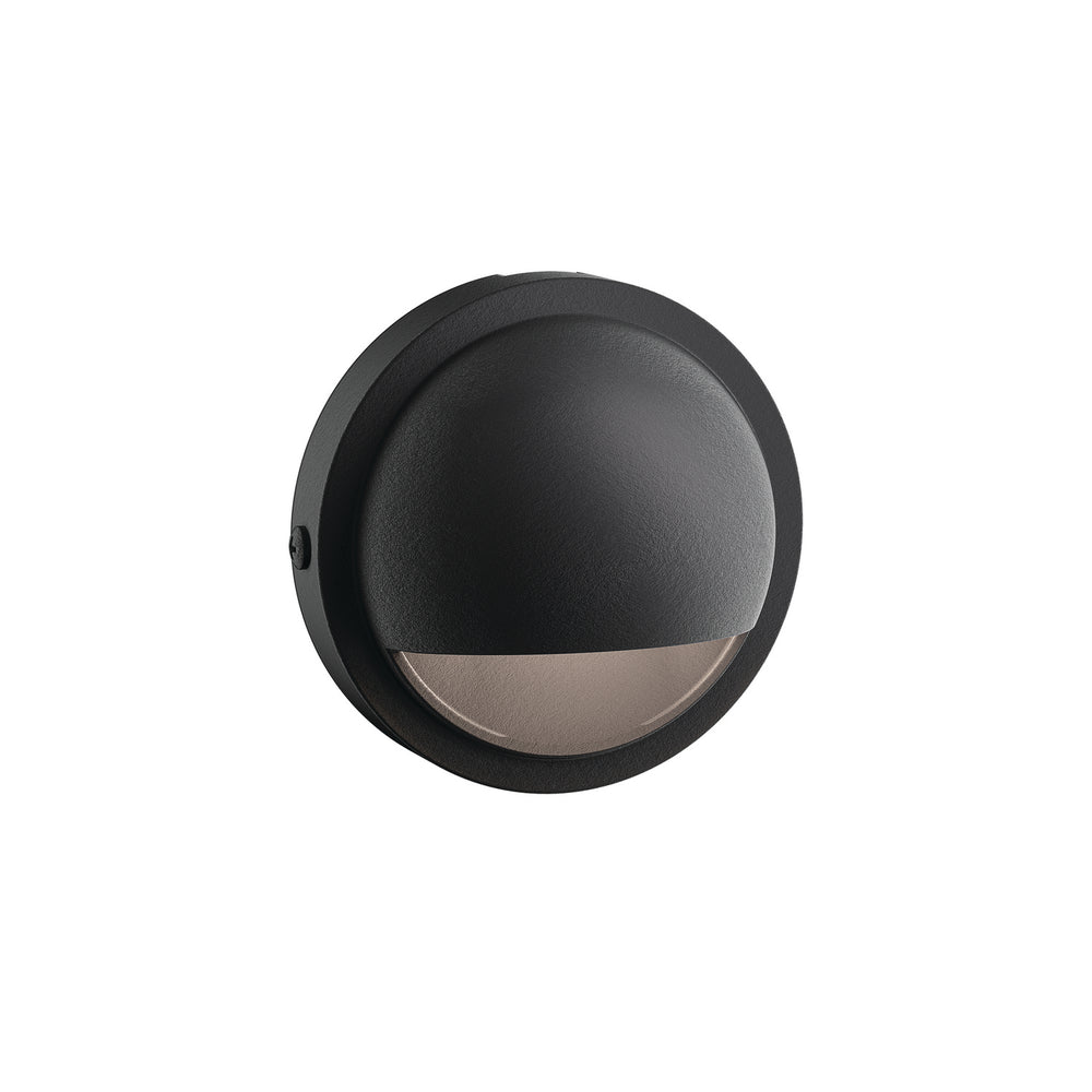 Kichler Canada - LED Deck Light - Landscape Led - Black Textured- Union Lighting Luminaires Decor