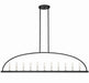 Crystorama - 11 Light Chandelier - Abbott - Black- Union Lighting Luminaires Decor
