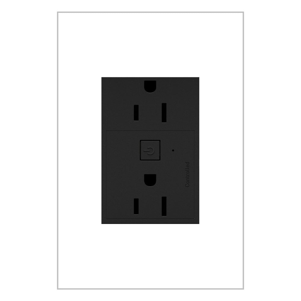 Legrand Canada - 15A Smart Outlet with Netatmo Plus-Size - Graphite- Union Lighting Luminaires Decor