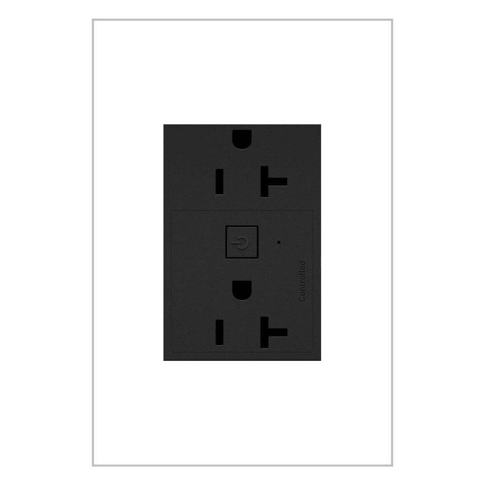 Legrand Canada - 20A Smart Outlet with Netatmo, Plus-Size - Graphite- Union Lighting Luminaires Decor