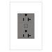 Legrand Canada - 20A Smart Outlet with Netatmo, Plus-Size - Magnesium- Union Lighting Luminaires Decor