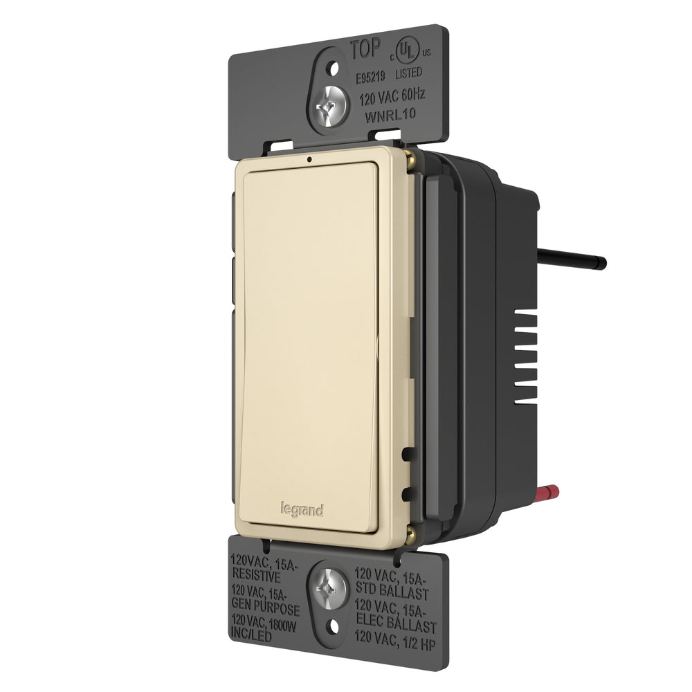 Legrand Canada - Smart Switch with Netatmo - Light Almond- Union Lighting Luminaires Decor