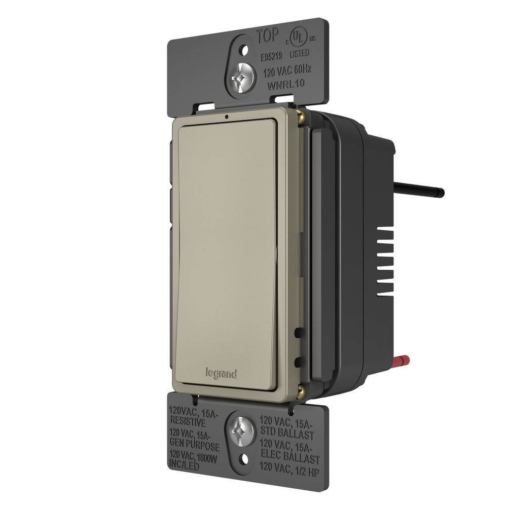 Legrand Canada - Smart Switch with Netatmo - Nickel- Union Lighting Luminaires Decor