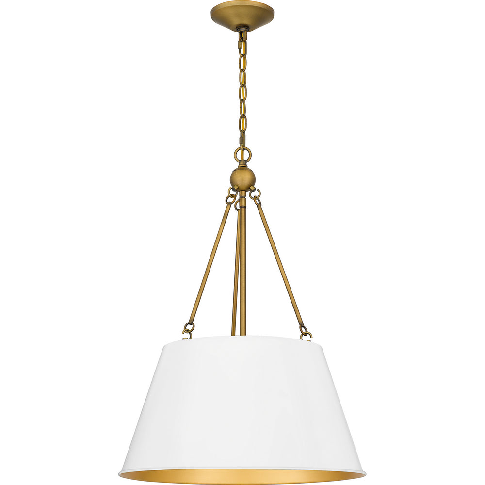 Quoizel - Four Light Pendant - Quoizel Pendant - Matte White- Union Lighting Luminaires Decor