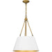 Quoizel - Four Light Pendant - Quoizel Pendant - Matte White- Union Lighting Luminaires Decor