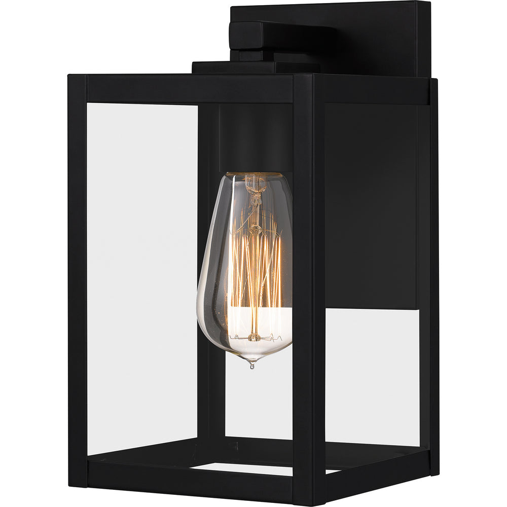 Quoizel - One Light Outdoor Wall Lantern - Westover - Earth Black- Union Lighting Luminaires Decor