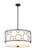 Z-Lite Canada - Four Light Chandelier - Kendall - Matte Black- Union Lighting Luminaires Decor