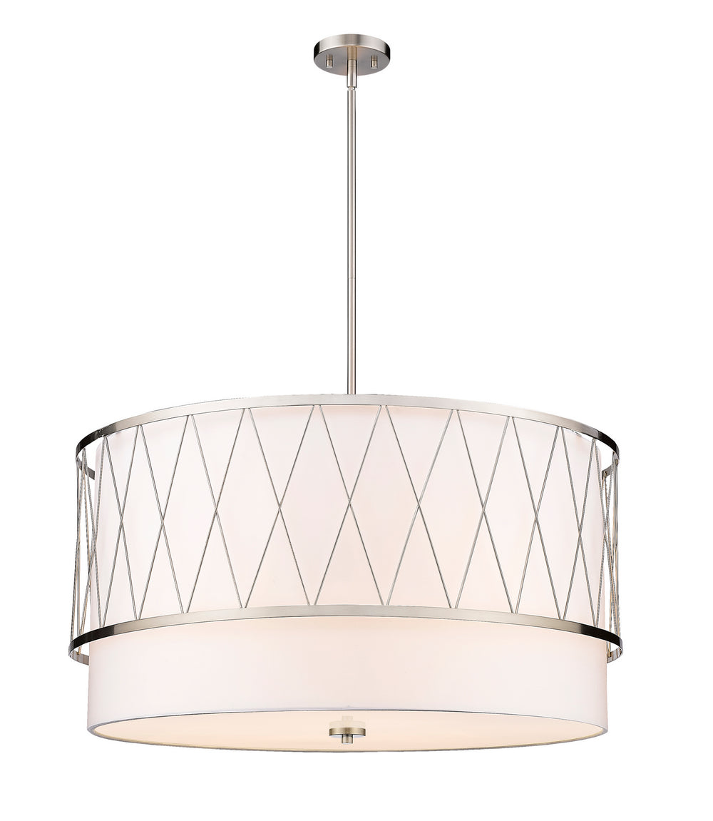 Z-Lite Canada - Five Light Pendant - Dalton - Brushed Nickel- Union Lighting Luminaires Decor