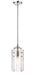 Z-Lite Canada - One Light Pendant - Alverton - Polished Nickel- Union Lighting Luminaires Decor