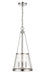 Z-Lite Canada - Three Light Pendant - Prescott - Polished Nickel- Union Lighting Luminaires Decor