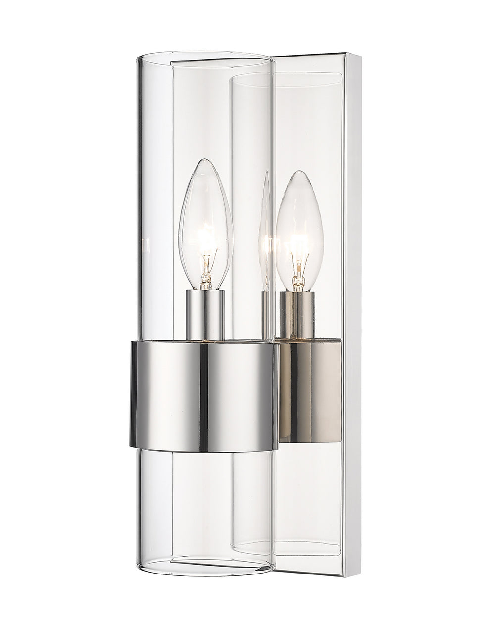Z-Lite Canada - One Light Wall Sconce - Lawson - Polished Nickel- Union Lighting Luminaires Decor