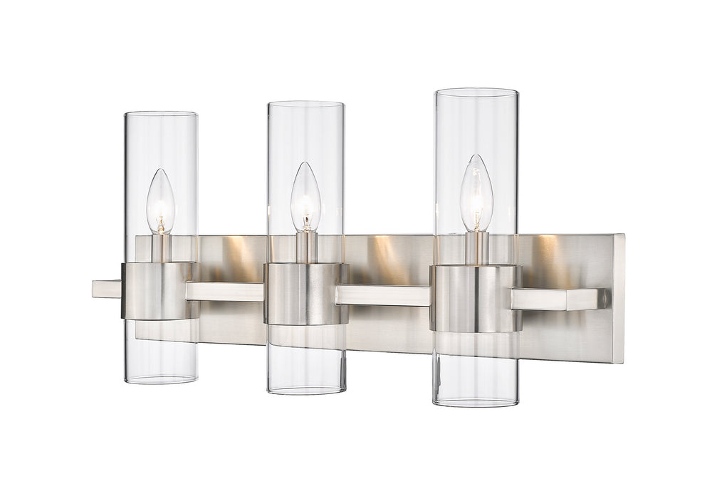 Z-Lite Canada - Three Light Vanity - Lawson - Brushed Nickel- Union Lighting Luminaires Decor