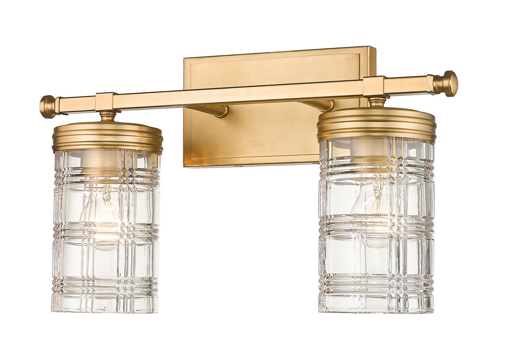 Z-Lite Canada - Two Light Vanity - Archer - Heirloom Gold- Union Lighting Luminaires Decor