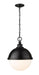 Z-Lite Canada - Two Light Pendant - Peyton - Matte Black- Union Lighting Luminaires Decor