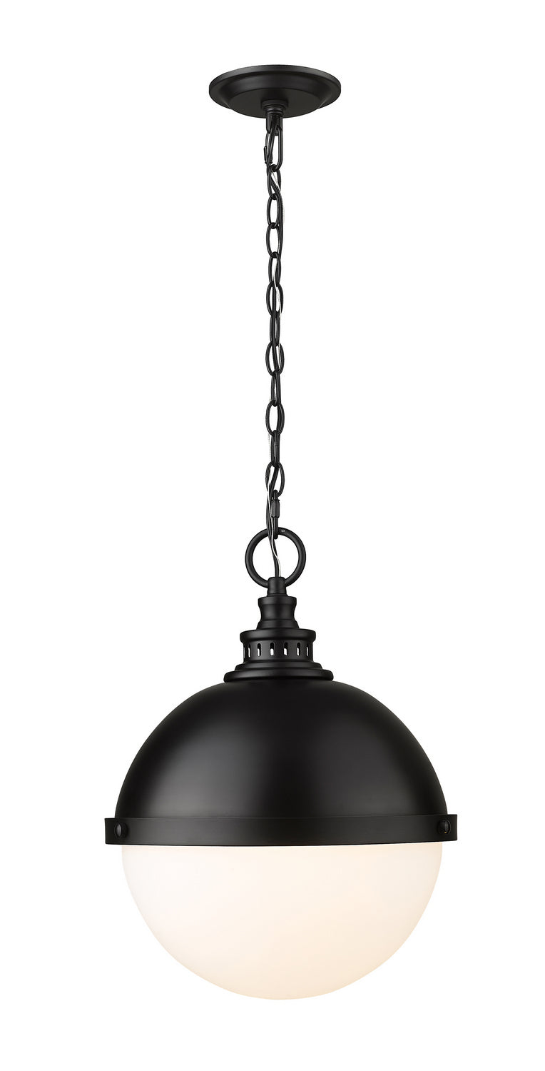 Z-Lite Canada - Two Light Pendant - Peyton - Matte Black- Union Lighting Luminaires Decor