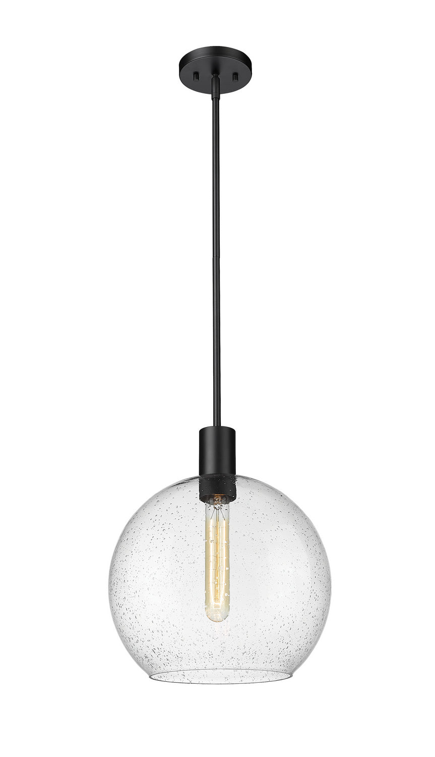 Z-Lite Canada - One Light Pendant - Margo - Matte Black- Union Lighting Luminaires Decor