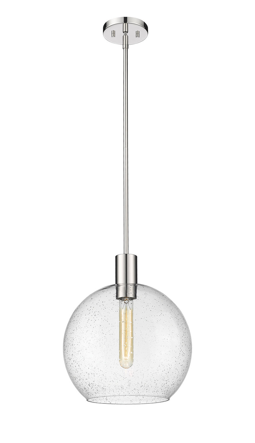 Z-Lite Canada - One Light Pendant - Margo - Polished Nickel- Union Lighting Luminaires Decor