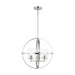 Generation Lighting Canada - Three Light Chandelier - Alturas - Brushed Nickel- Union Lighting Luminaires Decor