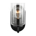 Generation Lighting Canada - One Light Wall / Bath Sconce - Oslo - Midnight Black- Union Lighting Luminaires Decor