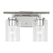Generation Lighting Canada - Two Light Wall / Bath - Oslo - Chrome- Union Lighting Luminaires Decor