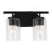 Generation Lighting Canada - Two Light Wall / Bath - Oslo - Midnight Black- Union Lighting Luminaires Decor