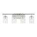 Generation Lighting Canada - Four Light Wall / Bath - Oslo - Chrome- Union Lighting Luminaires Decor