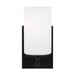 Generation Lighting Canada - One Light Wall / Bath Sconce - Alturas - Midnight Black- Union Lighting Luminaires Decor