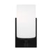 Generation Lighting Canada - One Light Wall / Bath Sconce - Alturas - Midnight Black- Union Lighting Luminaires Decor