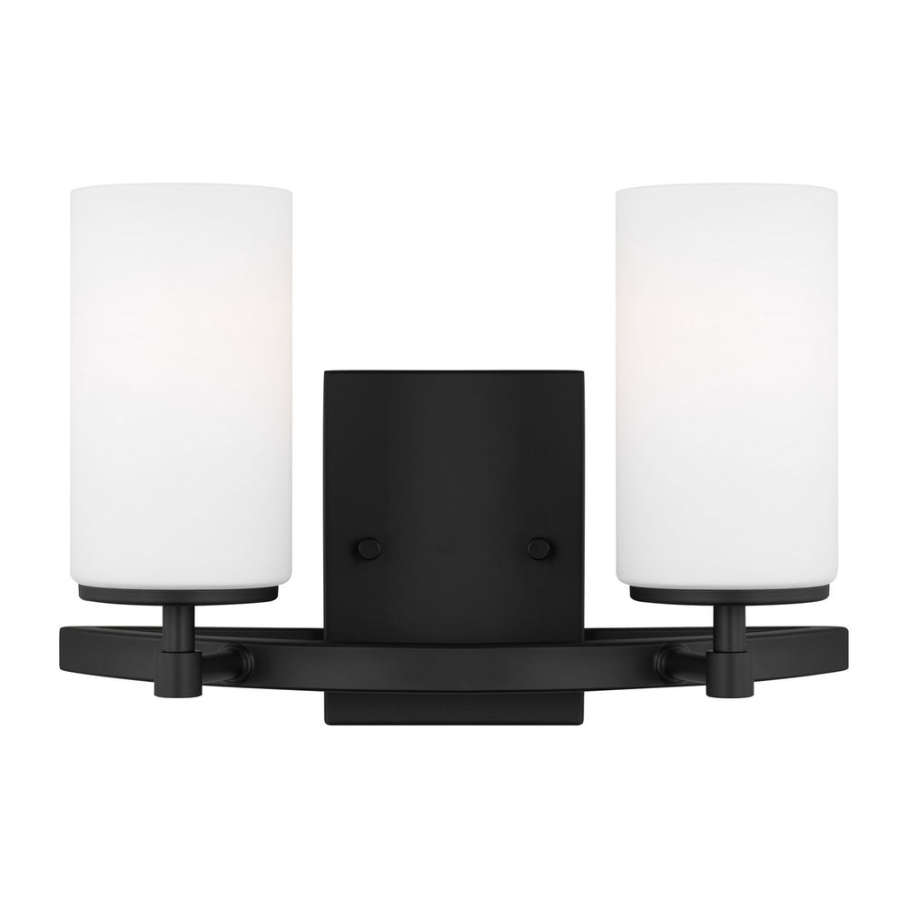 Generation Lighting Canada - Two Light Wall / Bath - Alturas - Midnight Black- Union Lighting Luminaires Decor