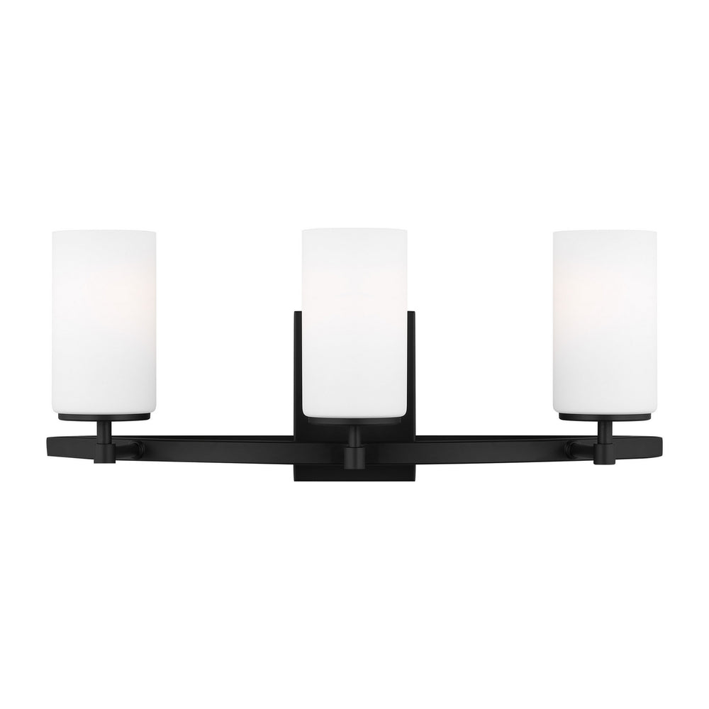 Generation Lighting Canada - Three Light Wall / Bath - Alturas - Midnight Black- Union Lighting Luminaires Decor