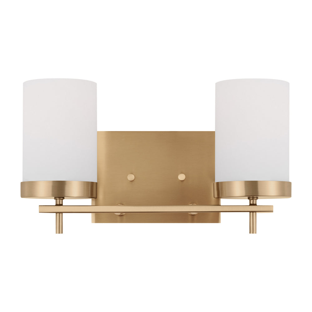 Visual Comfort Studio Canada - Two Light Bath - Zire - Satin Brass- Union Lighting Luminaires Decor
