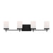 Visual Comfort Studio Canada - Four Light Bath - Zire - Midnight Black- Union Lighting Luminaires Decor