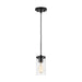 Visual Comfort Studio Canada - One Light Mini-Pendant - Zire - Midnight Black- Union Lighting Luminaires Decor
