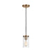Visual Comfort Studio Canada - One Light Mini-Pendant - Zire - Satin Brass- Union Lighting Luminaires Decor