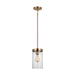 Visual Comfort Studio Canada - One Light Pendant - Zire - Satin Brass- Union Lighting Luminaires Decor