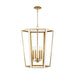 Visual Comfort Studio Canada - Four Light Lantern - Curt - Matte White- Union Lighting Luminaires Decor