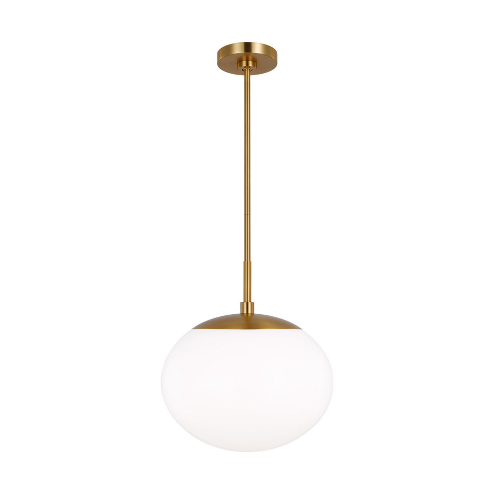 Visual Comfort Studio Canada - One Light Pendant - Lune - Burnished Brass- Union Lighting Luminaires Decor