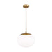 Visual Comfort Studio Canada - One Light Pendant - Lune - Burnished Brass- Union Lighting Luminaires Decor