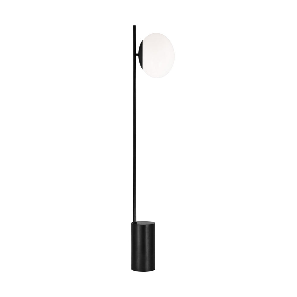 Visual Comfort Studio Canada - One Light Floor Lamp - Lune - Aged Iron- Union Lighting Luminaires Decor