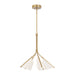 Kuzco Canada - LED Chandelier - Mulberry - Brushed Gold/Light Guide- Union Lighting Luminaires Decor
