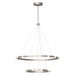 Kuzco Canada - LED Chandelier - Rezz - Brushed Nickel- Union Lighting Luminaires Decor