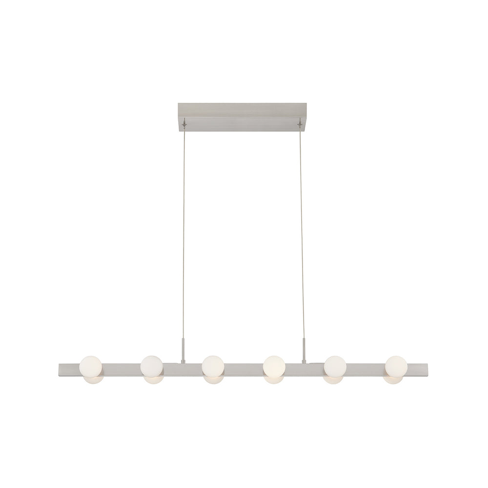 Kuzco Canada - LED Pendant - Rezz - Brushed Nickel- Union Lighting Luminaires Decor