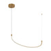 Kuzco Canada - LED Pendant - Talis - Brushed Gold- Union Lighting Luminaires Decor