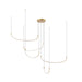 Kuzco Canada - LED Pendant - Talis - Brushed Gold- Union Lighting Luminaires Decor